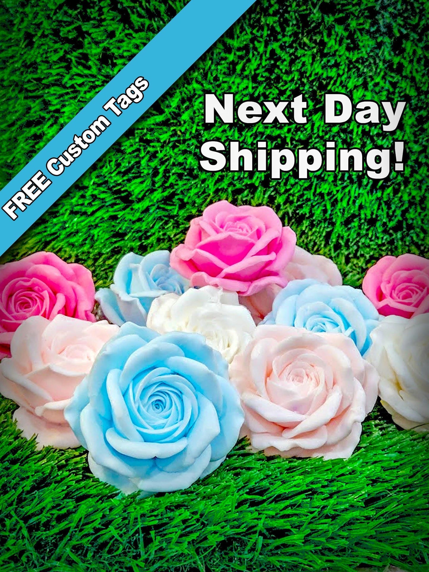 Rose Soap Rose Flower Gift Box Of Soap Bouquet Roses For Mother's Day Gift For Mom Floral Gift Soap Decorations Flowers Handmade Soap Rose.
