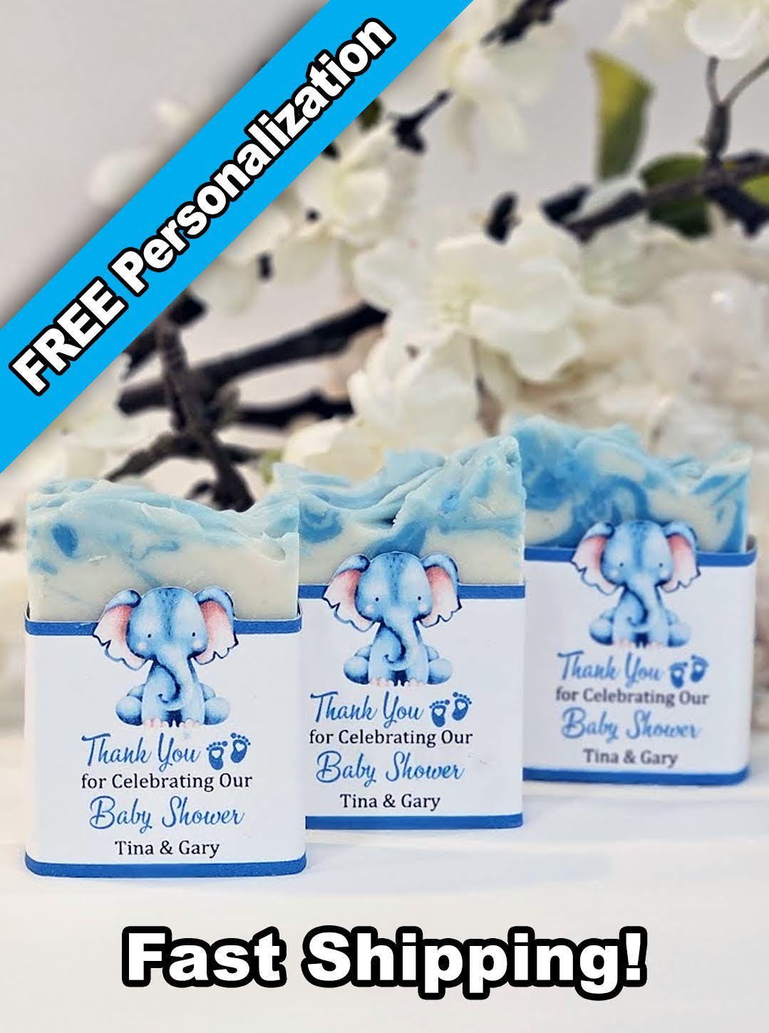 Elephant Soap Safari Baby Shower Favors Elephant Party Favors Jungle Baby Shower Animal Party Oh Baby Elephant Party Zoo Animals Party Favor