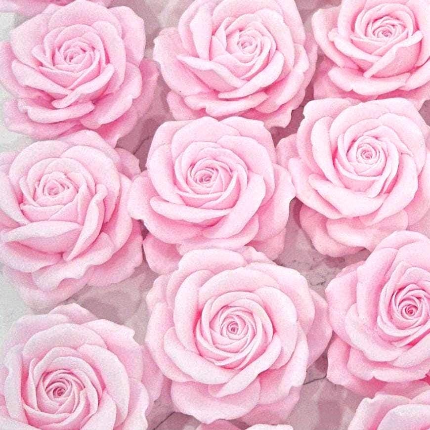 Rose Soap Rose Flower Gift Box Of Soap Bouquet Roses For Mother's Day Gift For Mom Floral Gift Soap Decorations Flowers Handmade Soap Rose.