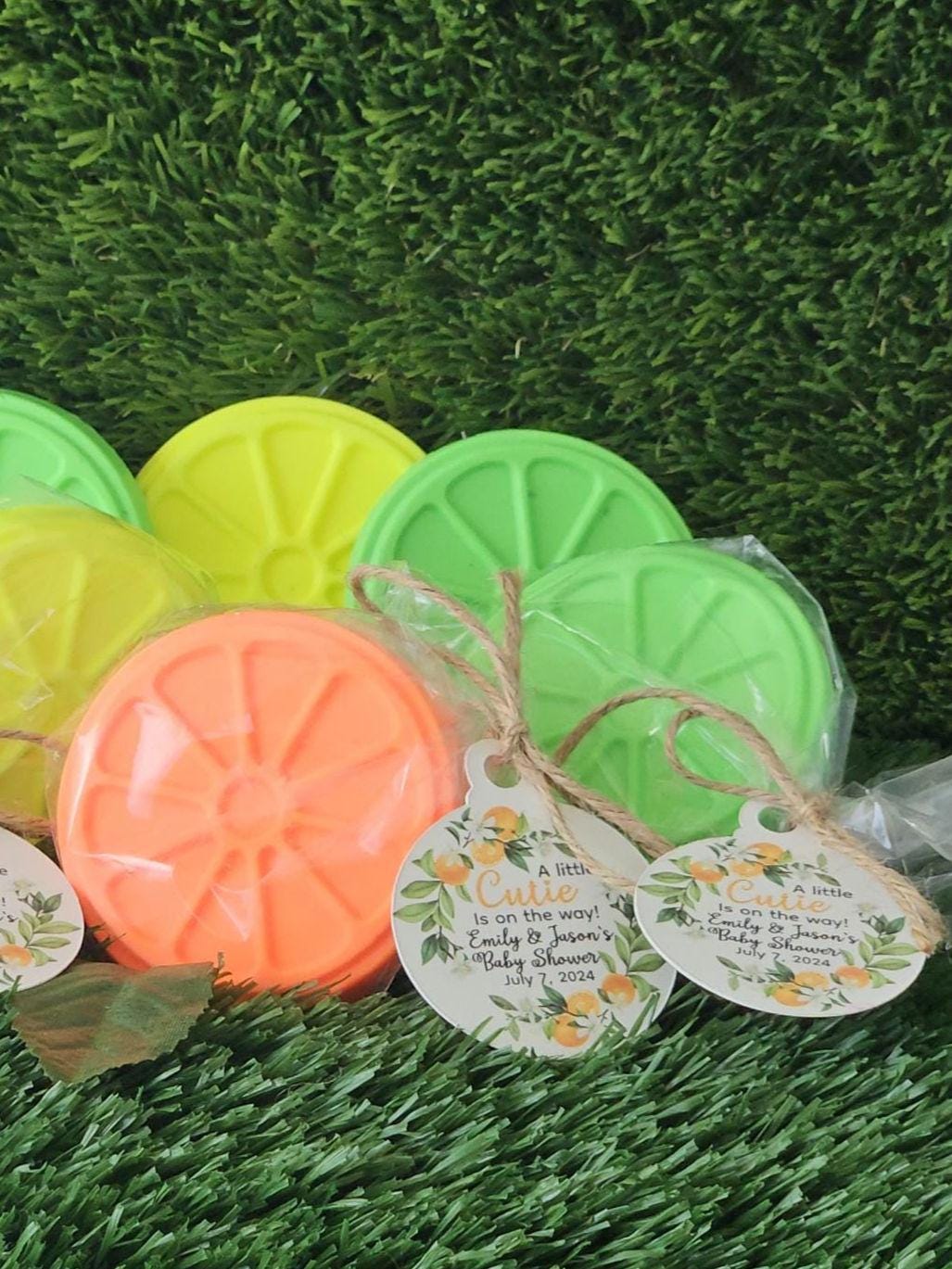 Citrus Bridal Shower Favors Citrus Party Favors Lemon Favors Citrus Bridal Shower Citrus Baby Shower Lemon Soap Orange Soap Favors bulk gift