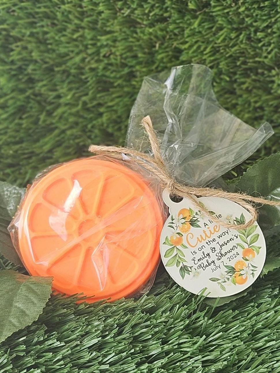 Citrus Bridal Shower Favors Citrus Party Favors Lemon Favors Citrus Bridal Shower Citrus Baby Shower Lemon Soap Orange Soap Favors bulk gift