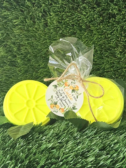 Citrus Bridal Shower Favors Citrus Party Favors Lemon Favors Citrus Bridal Shower Citrus Baby Shower Lemon Soap Orange Soap Favors bulk gift