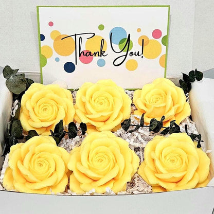 Rose Soap Rose Flower Gift Box Of Soap Bouquet Roses For Mother's Day Gift For Mom Floral Gift Soap Decorations Flowers Handmade Soap Rose.